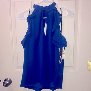 Halter top dress shirt—NWT